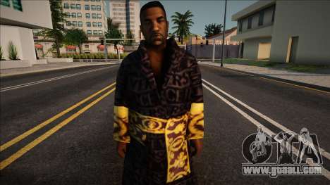 Gizzy in a Versace robe for GTA San Andreas