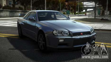 Nissan Skyline R34 Tufusa for GTA 4