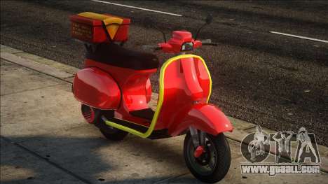 Faggio PizzaBoy HD for GTA San Andreas