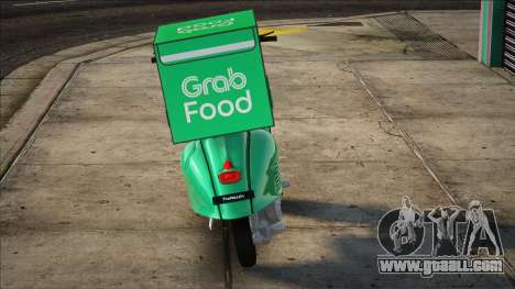 Vespa GrabFood Style for GTA San Andreas