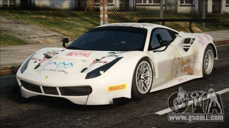 2015 Ferrari 488 GT3 v1.1 for GTA San Andreas