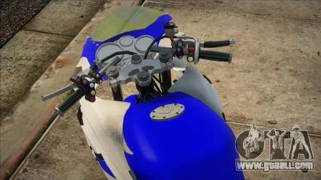 NINJA KAWASAKI RR SET INDO BIRU for GTA San Andreas