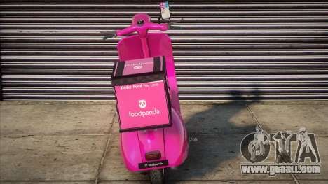 Scooter Vyatka Foodpanda Style for GTA San Andreas