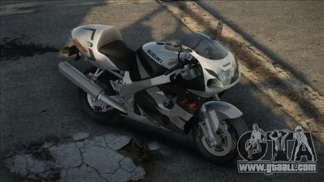 1997 Suzuki GSXR-750 SRAD White-Black for GTA San Andreas