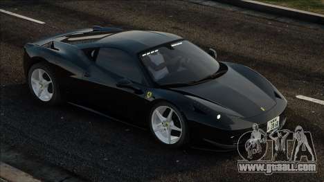 2010 Ferrari 458 Italia Undercover Police V1.1 for GTA San Andreas