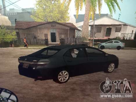 Toyota Corolla 2017 Lowpoly (SA style) for GTA San Andreas