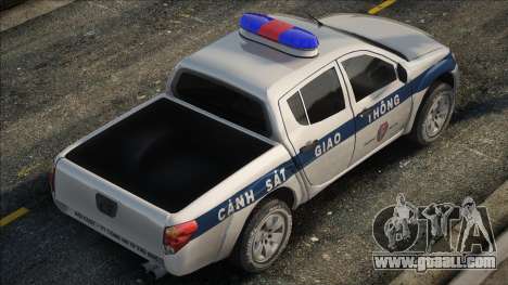 Mitsubishi L200 - Vietnam Traffic Police Pickup for GTA San Andreas