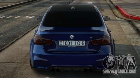 BMW M3 F80 Blue for GTA San Andreas