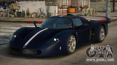 2004 Maserati MC12 Carbon Blu v1.1 for GTA San Andreas