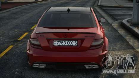 Mercedes-Benz C63 AMG (W204) Red Series for GTA San Andreas