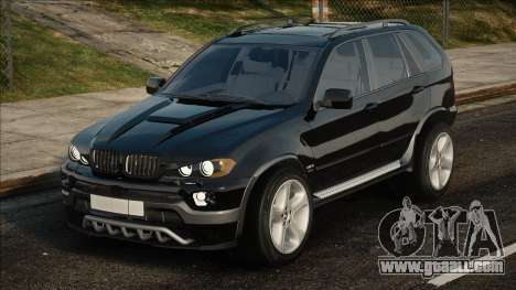 BMW X5 E53 Black for GTA San Andreas