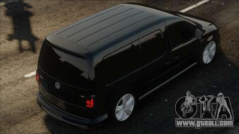 Volkswagen Caddy Black for GTA San Andreas