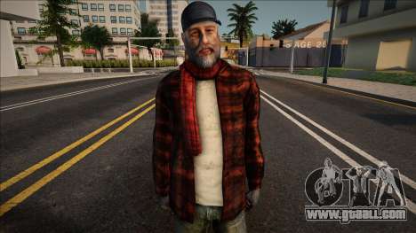 HD Skin Homeless for GTA San Andreas