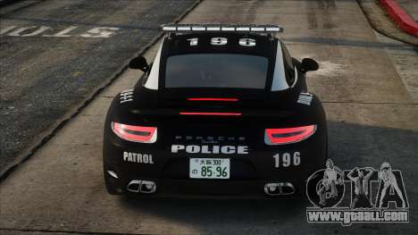 2014 Porsche 911 Turbo Police V1.1 for GTA San Andreas