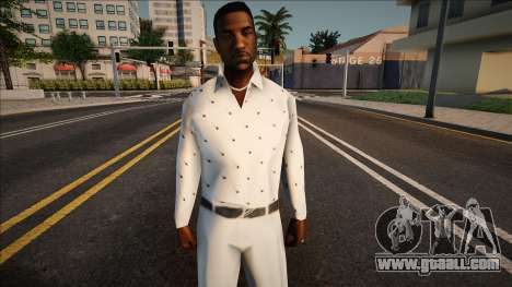 Jizzy in a white suit for GTA San Andreas