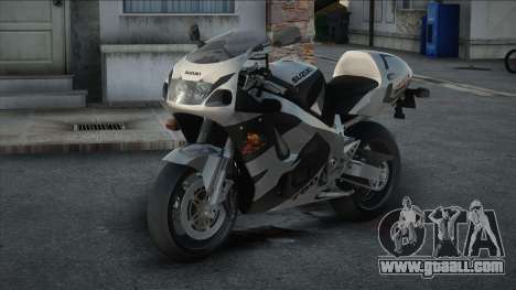 1997 Suzuki GSXR-750 SRAD White-Black for GTA San Andreas