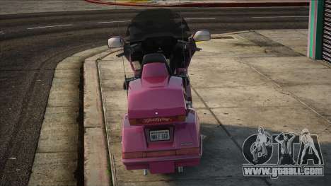 Honda Goldwing GL1500 1992 Pink for GTA San Andreas