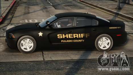 Arkansas State Pulaski County Sheriff Dodge Char for GTA San Andreas