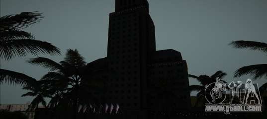 New Year's Eve garlands at Los Santos City Hall