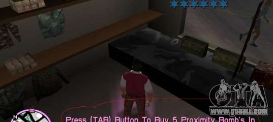 Proximity Bomb For Gta Vice City
