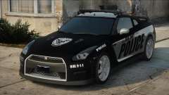 2012 Nissan GT-R R35 Black Edition Police for GTA San Andreas