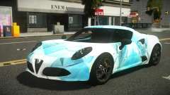 Alfa Romeo 4C Niroku S3 for GTA 4