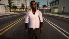 Jizzy in a white shirt for GTA San Andreas