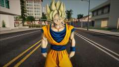 Goku Sparking SSJ for GTA San Andreas