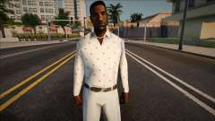 Jizzy in a white suit for GTA San Andreas