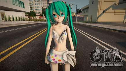 Hatsune Miku Polka Dot Bikini v2 for GTA San Andreas