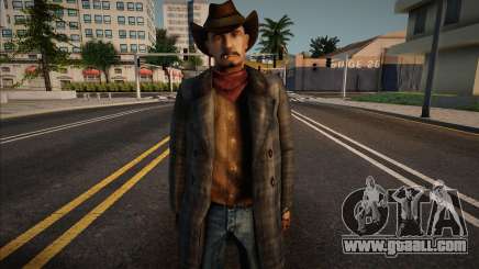 Hispanic Poko In a cowboy hat for GTA San Andreas