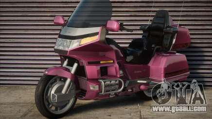 Honda Goldwing GL1500 1992 Pink for GTA San Andreas