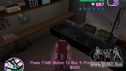 Proximity Bomb for GTA Vice City