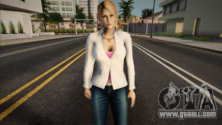 Young and pretty girl for GTA San Andreas