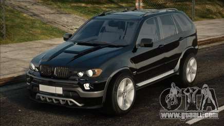 BMW X5 E53 Black for GTA San Andreas