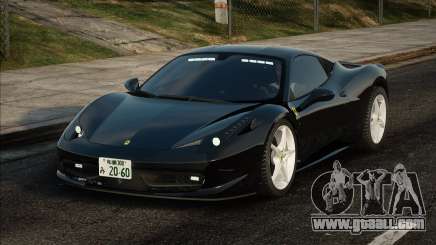 2010 Ferrari 458 Italia Undercover Police V1.1 for GTA San Andreas