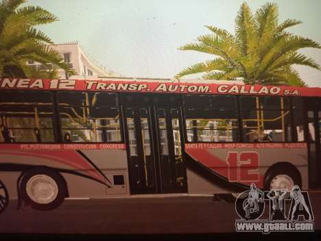 Colectivo Linea 12 for GTA San Andreas