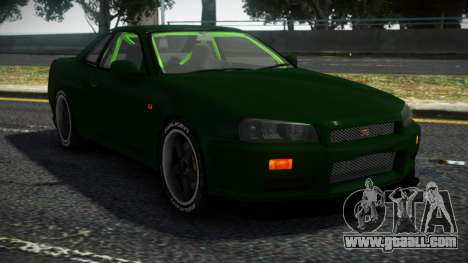 Nissan Skyline R34 Garotay for GTA 4