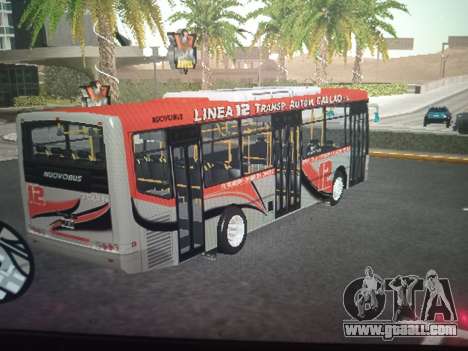 Colectivo Linea 12 for GTA San Andreas