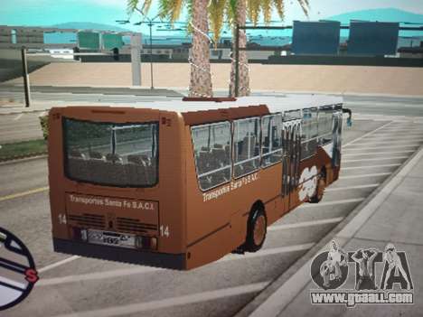 Colectivo Linea 39 1998 for GTA San Andreas