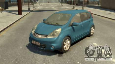 2009 Nissan Note E11 for GTA 4