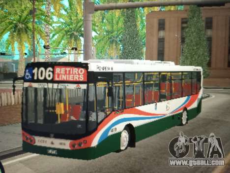 Bus line 106 for GTA San Andreas