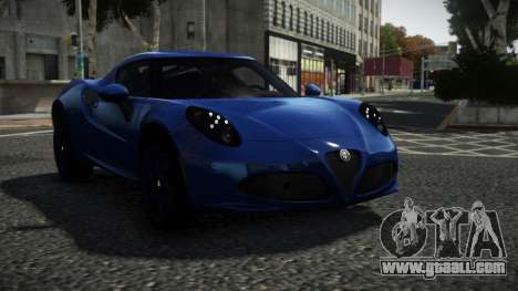 Alfa Romeo 4C Nalony for GTA 4