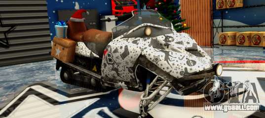 SNOWMOBILE FOR CHRISTMAS