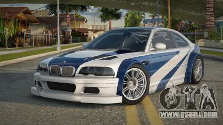 BMW M3 GTR (RPG) for GTA San Andreas