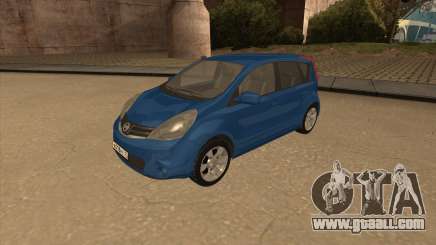 Nissan Note 2009-2012 [HQ] for GTA San Andreas