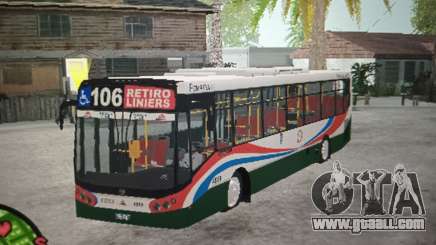 Bus line 106 for GTA San Andreas