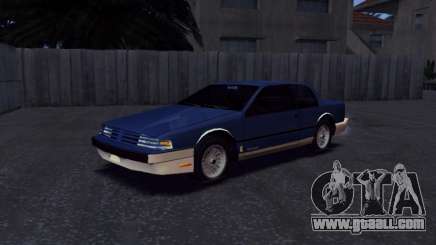 Classique Tyrant (87 Oldsmobile Toronado) for GTA San Andreas