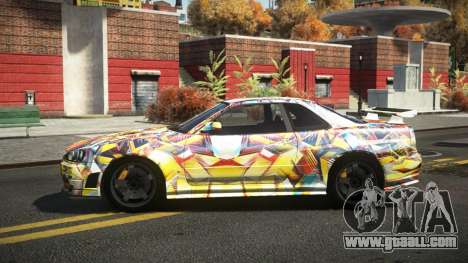Nissan Skyline R34 Dezro S1 for GTA 4