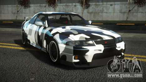 Nissan Skyline R33 Fahuz S8 for GTA 4